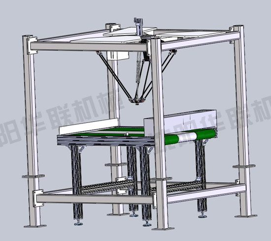 机器人装箱机配套框架